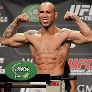 万德雷席尔瓦海报定制拳击UFC猿人MMA泰拳搏击综合格斗扇巴掌赛2