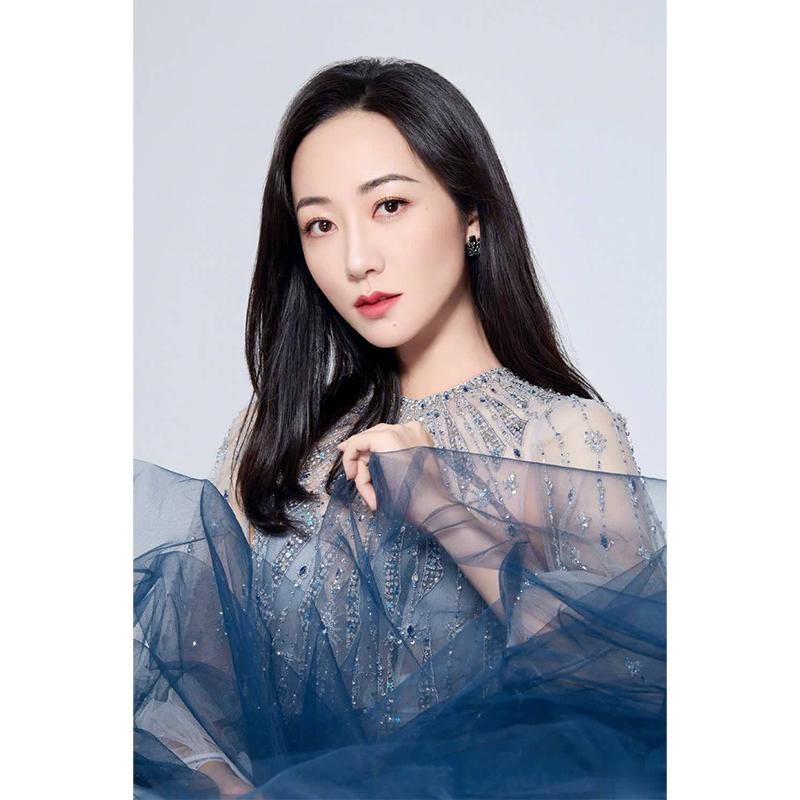 韩雪高清大海报定制墙贴电影写真相纸挂画无框画浪漫樱花古曼美女