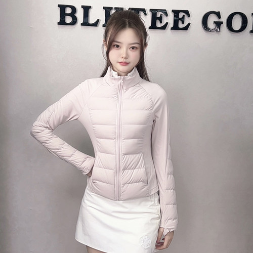 BG高尔夫女装外套保暖修身
