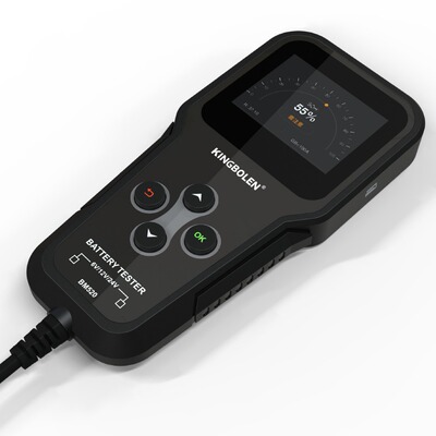 Automobile 12/24V battery discharge voltage battery tester