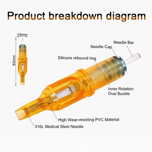 20PCS Tattoo Cartridges Needle RL RS M1 RM tattoo needles Fo