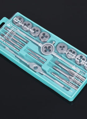 20 piece set of metric tap plate teeth公制丝锥板牙 20件套装