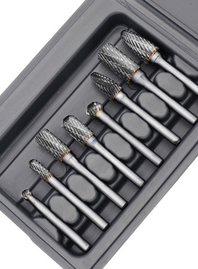 8pcs alloy file grinding head tungsten steel milling cutter