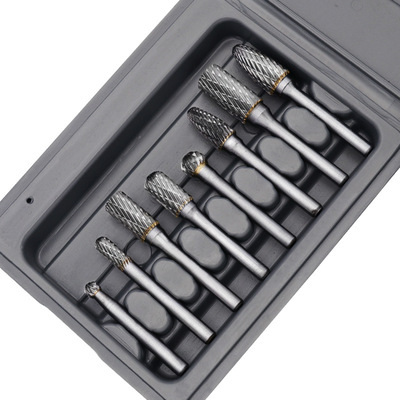 8pcs alloy file grinding head tungsten steel milling cutter