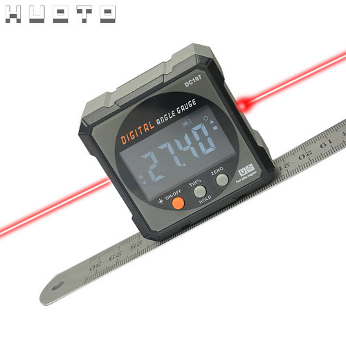 IP54 digital inclinometer laser level数显倾角仪电子水平尺