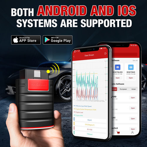 Kingbolen ediag OBD2 Automotive Fault Detector汽车故障检测仪