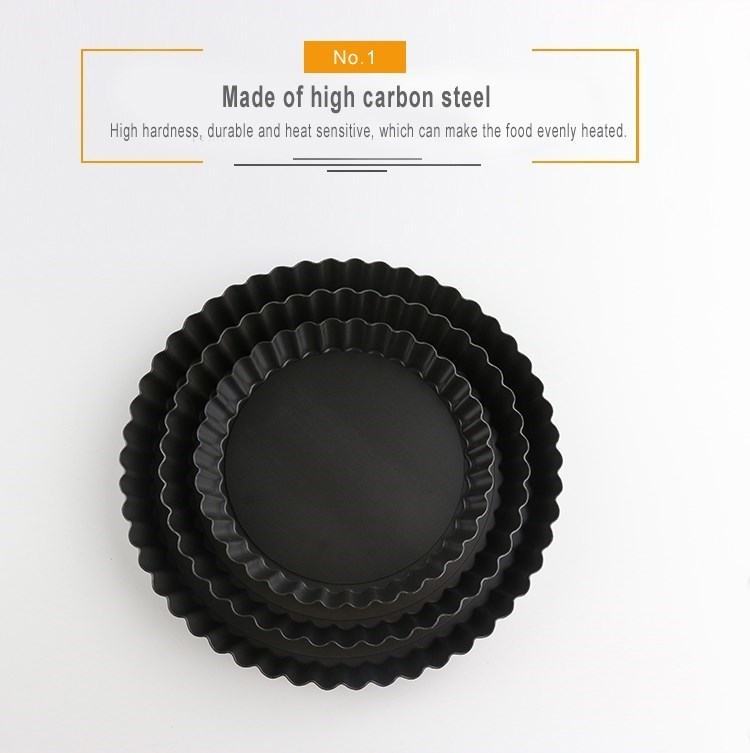 Non-Stick Tart Quiche Flan Pan Molds Pie Pizza Cake Round Mo 饰品/流行首饰/时尚饰品新 其他DIY饰品配件 原图主图