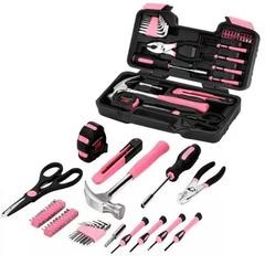 40pcs pink Tool Set General Household Hand