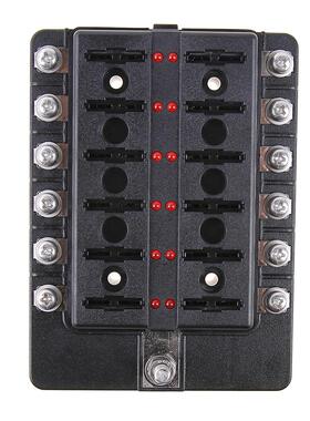 CS-579A4 1 In 12 out of the Fuse Box With LED Light
