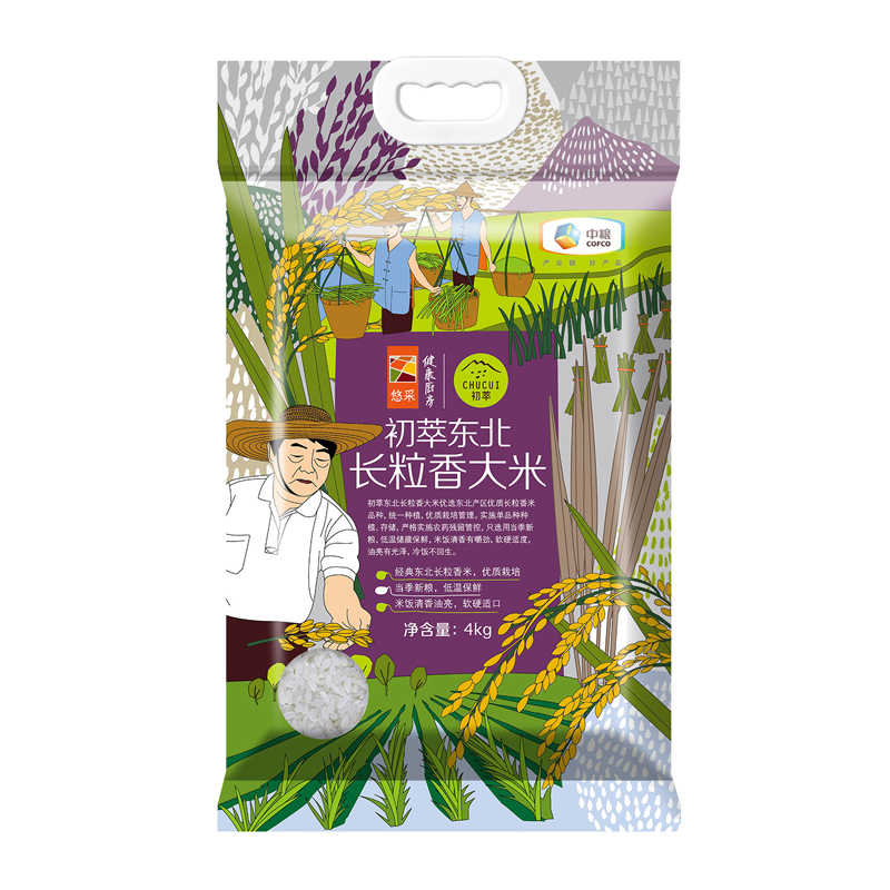 初萃东北长粒香大米4kg在类目 粮油米面/南北干货/调味品, 米/面粉/杂粮, 米类, 大米中 - 来自Buy2taobao.com提供专业的淘宝代购服务