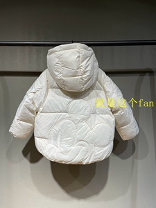 little moco童装23W冬男女童迪士尼米奇蓄热连帽羽绒服KBC4EIN012