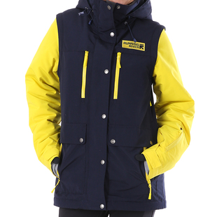 RUNNING RIVER奔流 男女童 冬季户外可拆袖滑雪服N0426W0751孤品