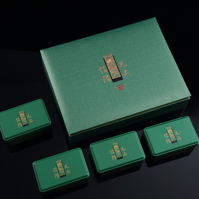 Hometown Xinyangmaojian 2021 newly picked and processed tea leaves Tea Green Tea Mingqian Super Buds Gift box packaging Homegrown 500gin the Tea , Green tea (New) , Xinyangmaojian  category - from Buy2taobao.com to provide professional Taobao agent buy service