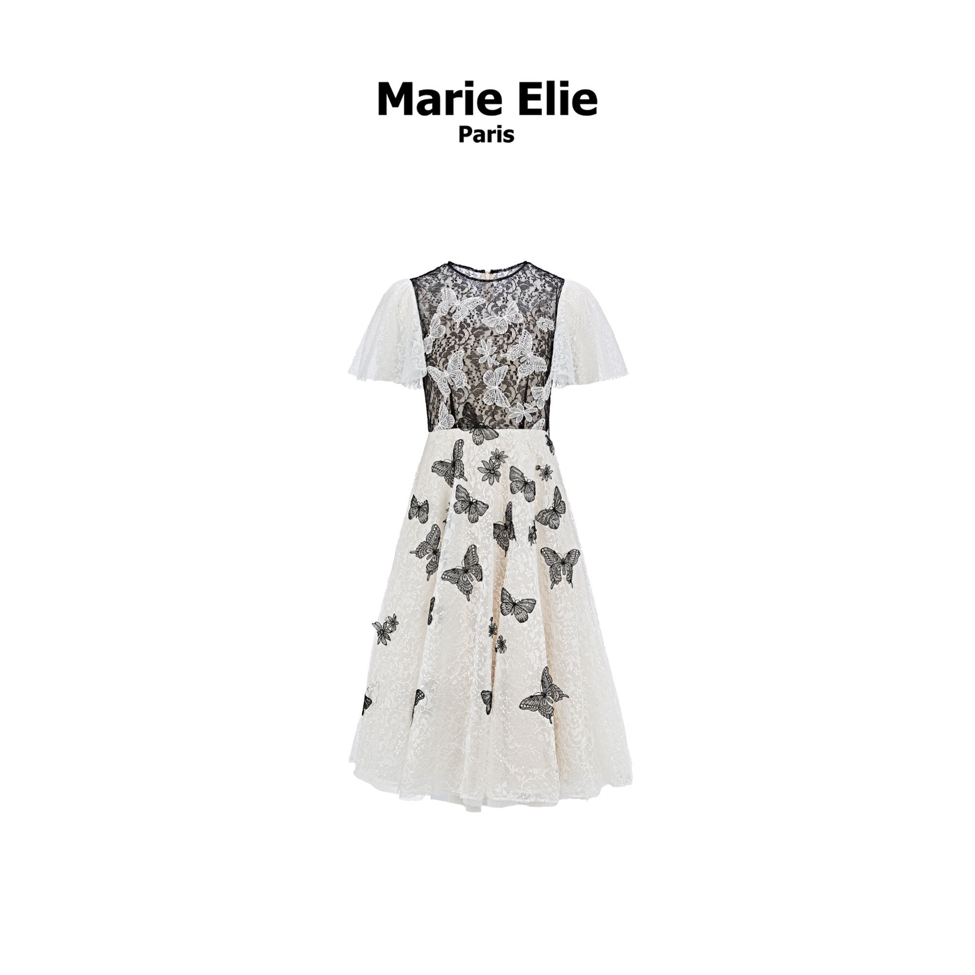 【夏天粉丝专享】Marie Elie蝶慕容颜连衣裙ETAD21M23282