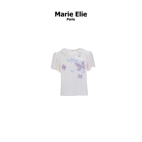 Marie Elie 【雪域盼春】刺绣上衣EAE12D04635