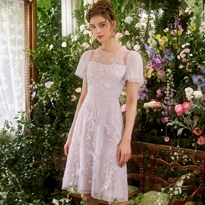 【夏天粉丝专享】Marie Elie【盛夏恋花】仙气连衣裙EAE11M50370