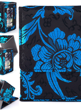 新品和风锦缎布艺指挥官万智牌MTG卡盒牌盒桌游PTCG宝可梦游戏王