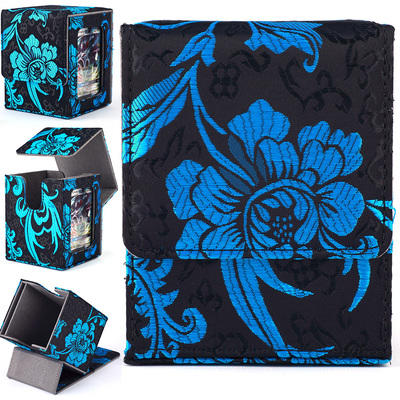 新品和风锦缎布艺指挥官万智牌MTG卡盒牌盒桌游PTCG宝可梦游戏王