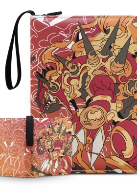 宝可梦卡册PTCG球星卡片收藏册大容量A4活页卡片收纳册九宫格卡册