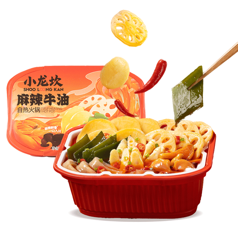 小龙坎麻辣牛油自热火锅290g