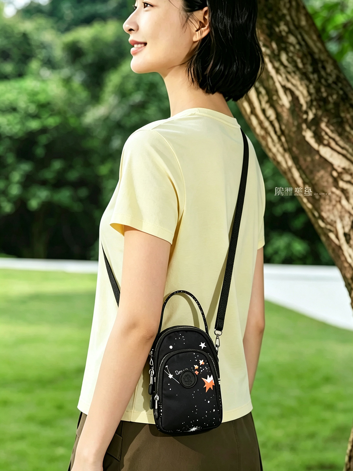 Feidu Didu 2026 New Women's Handbag, Korean Mini Walking Crossbod