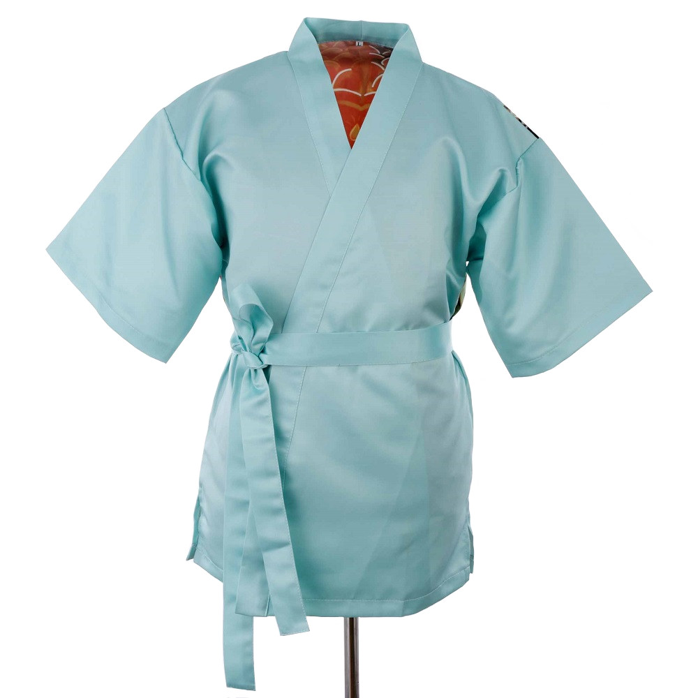 新款招财猫日韩寿司料理日式厨师工衣女制服上装工作服