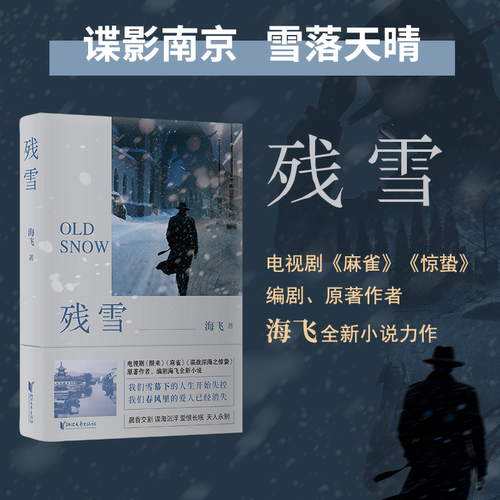 残雪残雪 海飞 谍战之城 惊蛰 麻雀 醒来海飞代表作 《醒来》原著作者电视剧《醒来》《谍战深海之惊蛰》《麻雀》原著作者、编剧