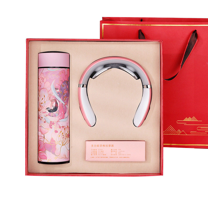 商务礼品伴手礼logo美容院4S店公司送给客户医师节保温杯雨伞套