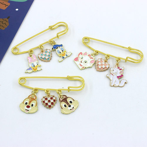 卡通米妮唐老鸭胸针米奇