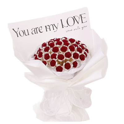 仿真不凋零玫瑰手工自制d