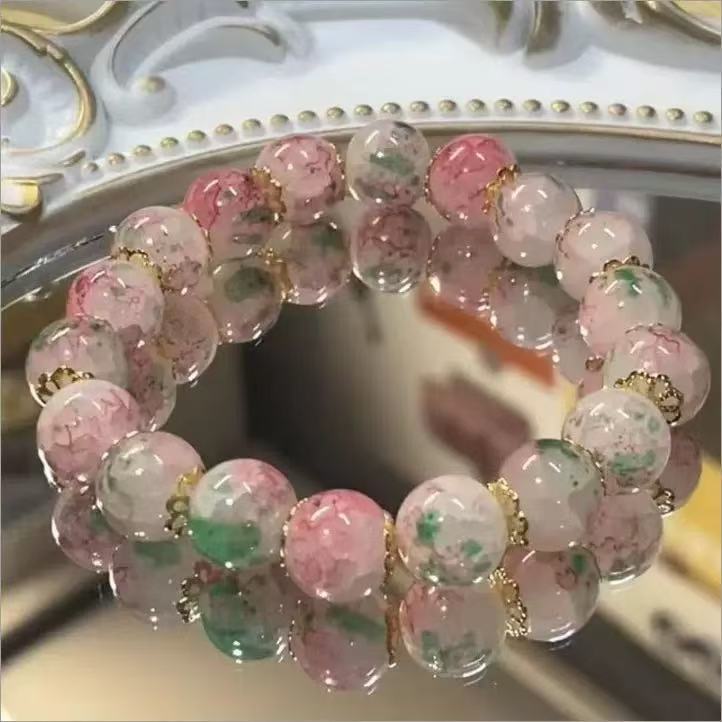 茶系手串手链中式温柔气