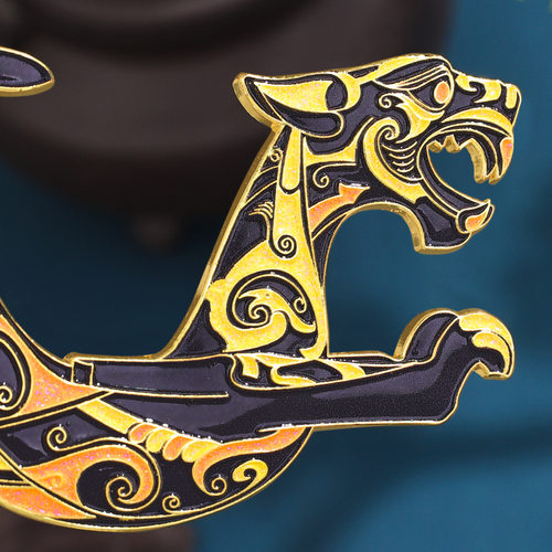 AR古韵遗珍冰箱贴瑞兽祥