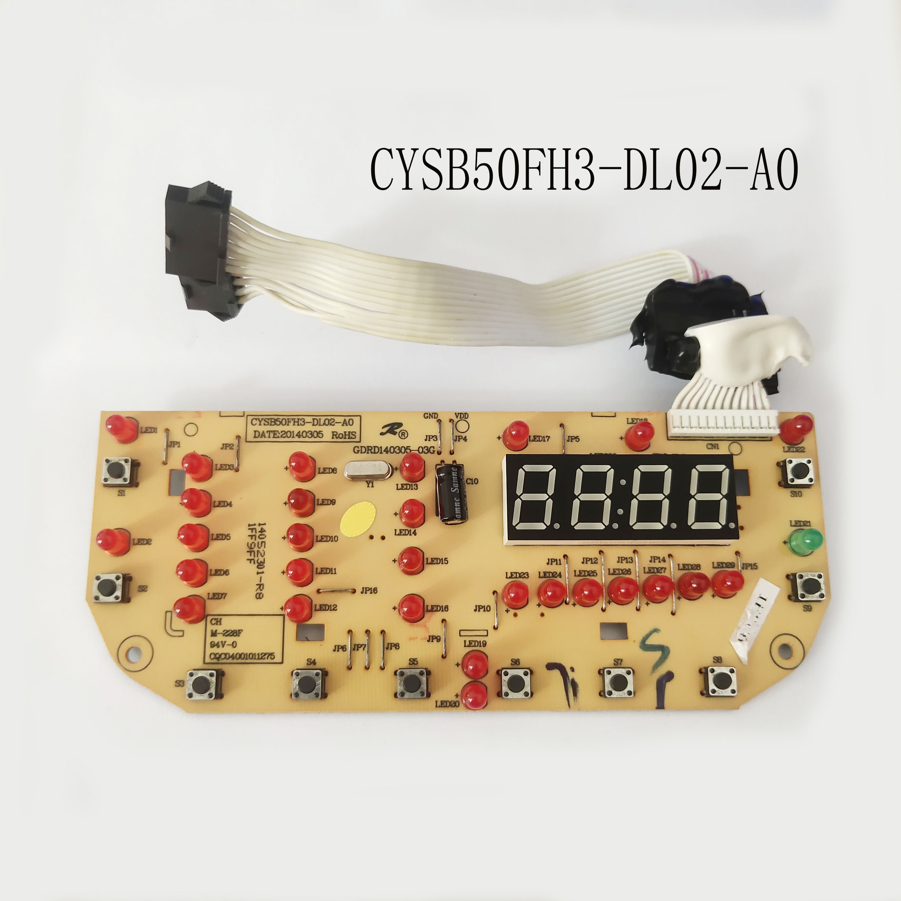 适配苏泊尔电压力锅配件CYSB50FH3-130控制板显示板按键板灯板