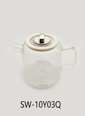 适用苏泊尔养生壶配件SW-10Y03Q加热玻璃壶1升烧水壶煮茶杯玻璃盖
