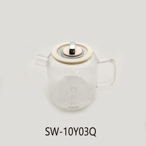 适用苏泊尔养生壶配件SW-10Y03Q加热玻璃壶1升烧水壶煮茶杯玻璃盖