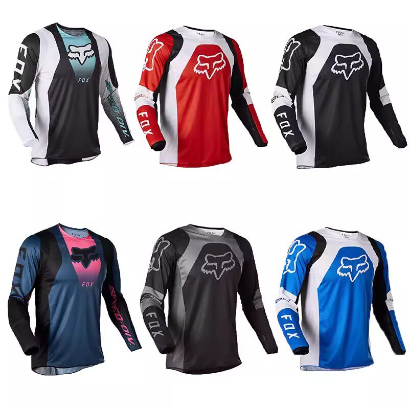 FOX越野服骑行服机车速降服长袖速干衣摩托车越野赛车服骑士长袖