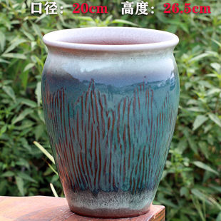 特价高大口径法师悬崖老桩档清仓陶罐花盆仿古花盆花盆陶瓷家居