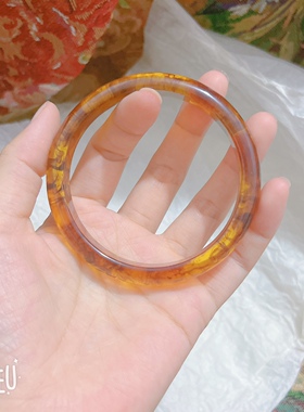 醋酸亚克力不规则宽边小众手镯