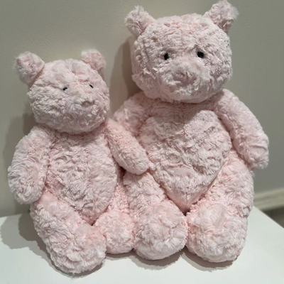JELLYCAT 英国新品粉色巴塞罗熊莱奥拉熊毛绒玩偶娃娃可爱礼物