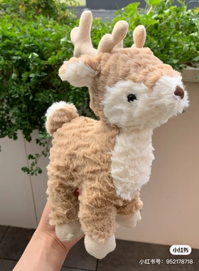 Jellycat麋鹿圣诞节日限定Mitzi米兹驯鹿米茨可爱礼物安抚玩偶