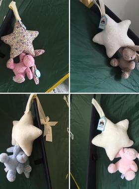 英国Jellycat星星音乐拉铃小兔子八音盒邦尼兔音乐兔宝宝安抚玩偶