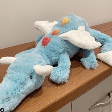 英国jellycat2024秋季新品天空龙柿子龙眼罩猫头鹰柔软毛绒玩具
