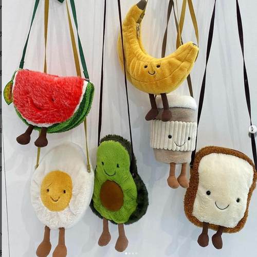 jellycat香蕉包毛绒公仔