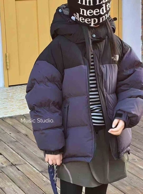 木莎2025冬季新款男女童90绒韩版洋气羽绒服儿童保暖外套潮11585