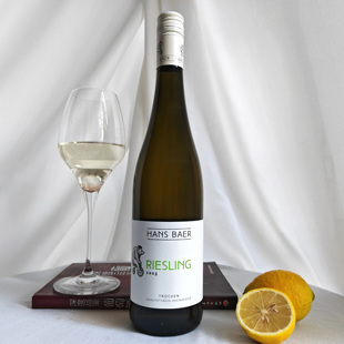 德国瀚斯小熊酒园雷司令琼瑶浆白葡萄酒HANS RIESLING花果香 BAER