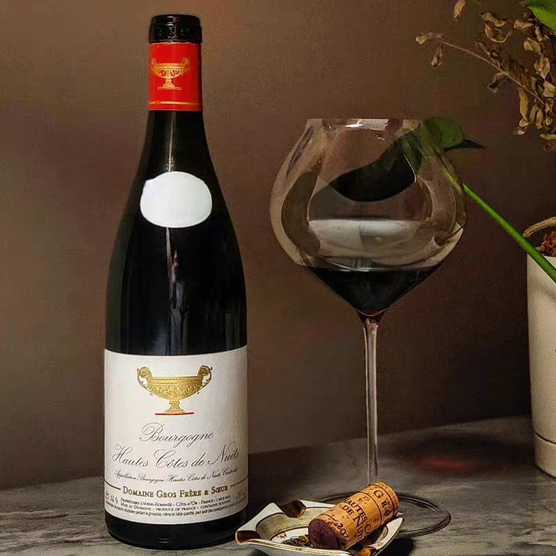 勃艮第大金杯上夜丘干红葡萄酒葛罗兄妹酒庄Gros Frere et Soeur