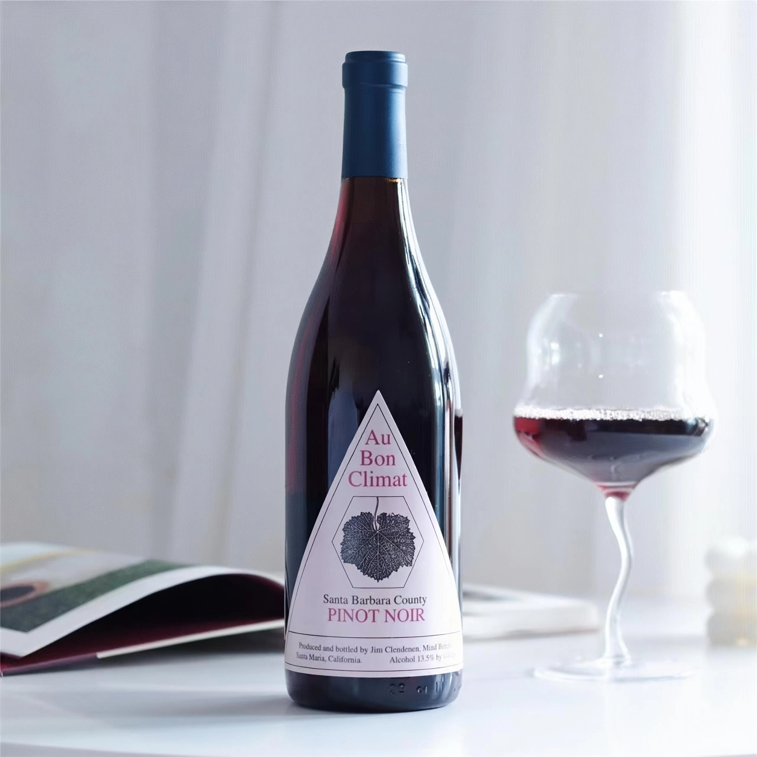 杯酒人生 奥邦酒庄圣巴巴拉黑皮诺干红葡萄酒美国加州膜拜ABC旗舰