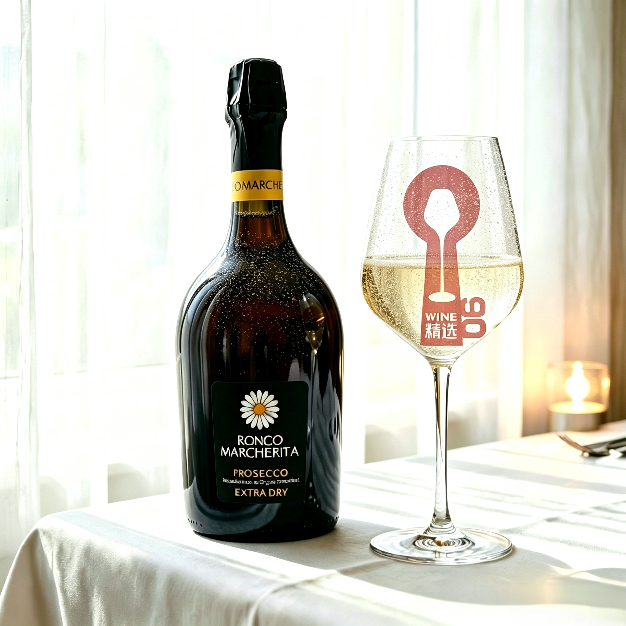 意大利小雏菊酒庄天然普罗塞克起泡白葡萄酒格蕾拉PROSECCO DOC