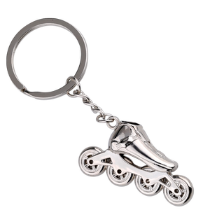 轮滑旱冰鞋钥匙扣溜冰鞋挂件HV轮滑鞋饰品滑冰礼物玩具好玩包挂件