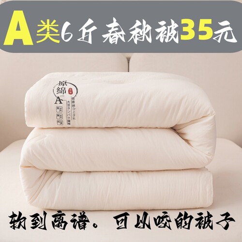 4斤空调被仅25元6斤春秋被仅35元